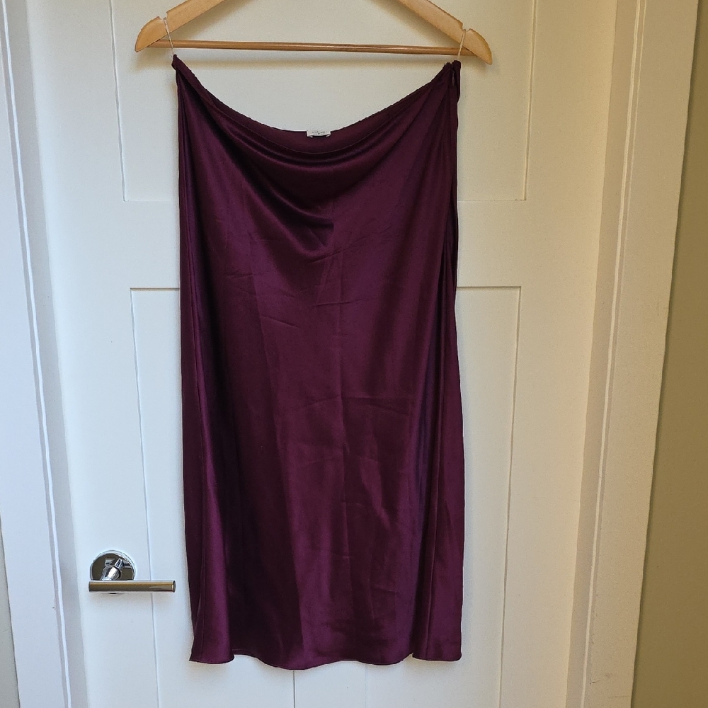 Wilfred Silk Midi Skirt